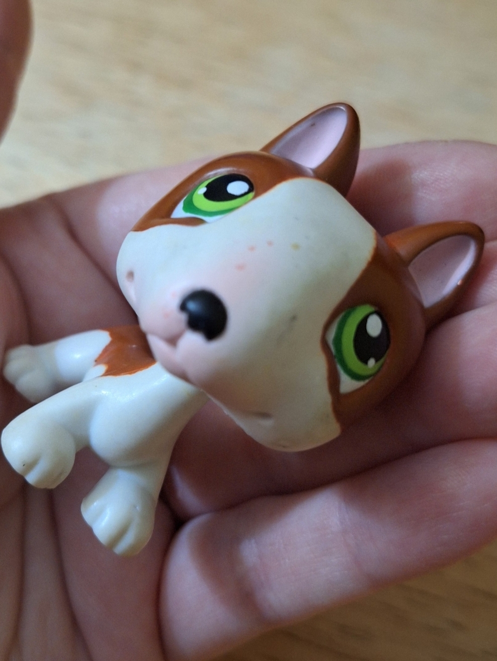 Littlest Pet Shop LPS #154 Bull Terrier Dog